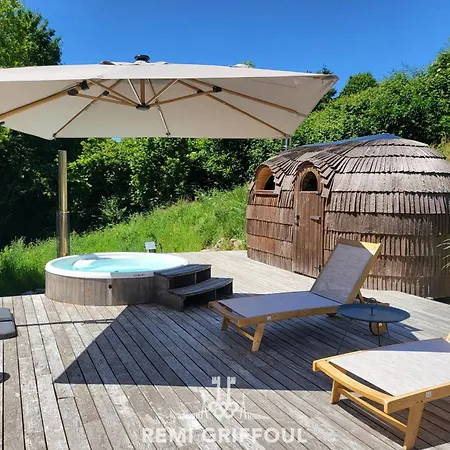 펜션 Le Refuge Balte 4 - Nordic With Wood Fire - Unique Experience *