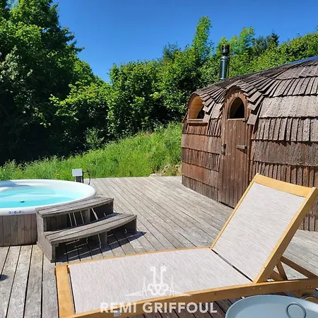 Casa de Férias Le Refuge Balte 4 - Nordic With Wood Fire - Unique Experience Gonneville-sur-Honfleur