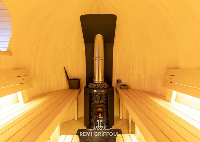 Casa de Férias Le Refuge Balte 4 - Nordic With Wood Fire - Unique Experience