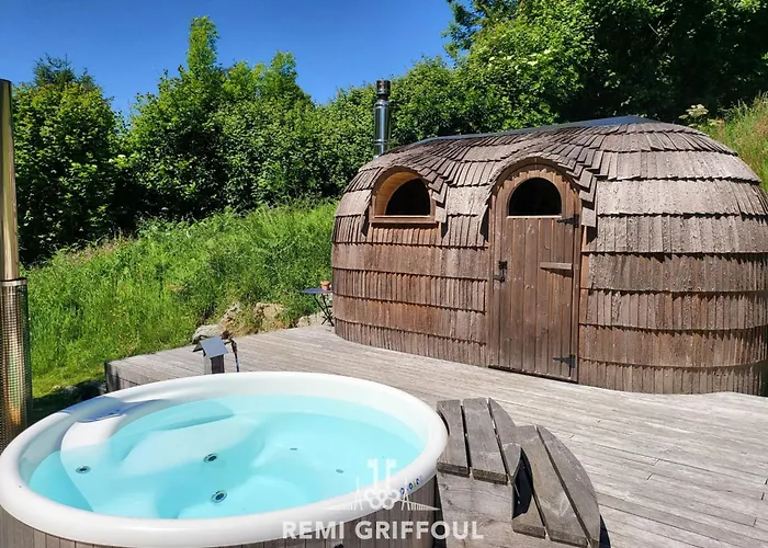 Casa de Férias Le Refuge Balte 4 - Nordic With Wood Fire - Unique Experience