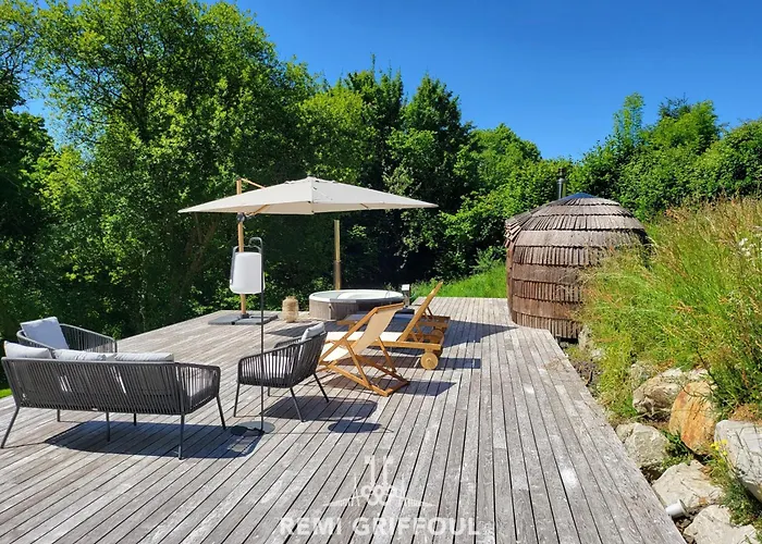 Le Refuge Balte 4 - Nordic With Wood Fire - Unique Experience Casa de Férias